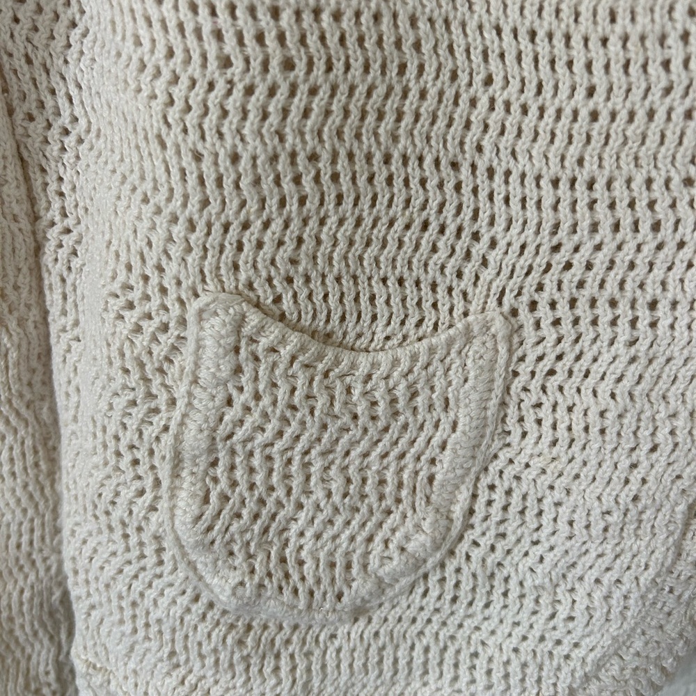 Susan Bristol Cream Button-Up Cardigan - Picture 4 of 6